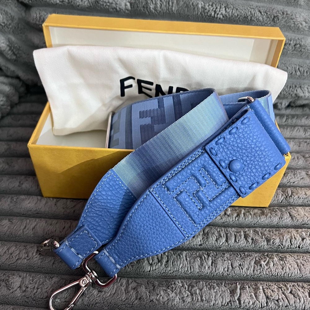 Fendi Men's Bag in Elegant Blue